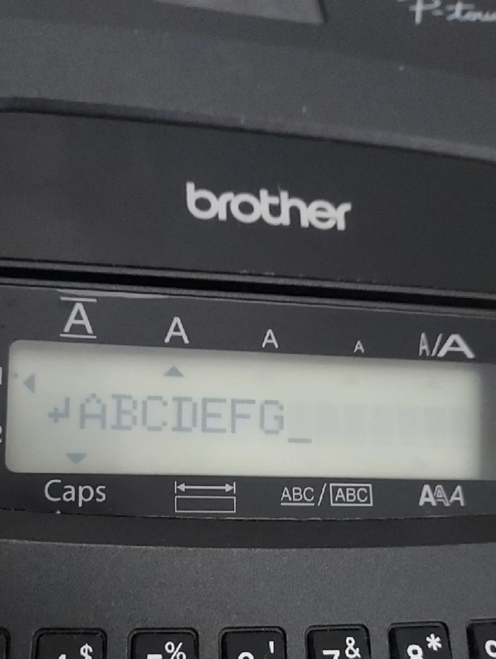 Brother P Touch Label Maker Uses TZe Tape